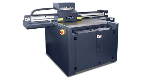 Impresora UV de cama plana de formato pequeño