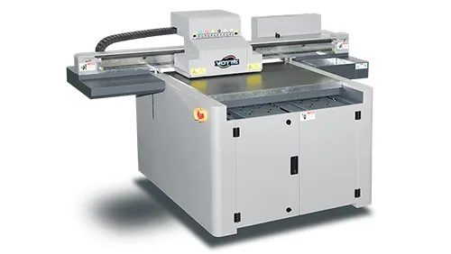 Impresora UV de cama plana de formato pequeño